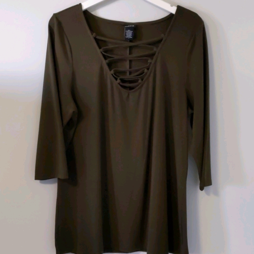Torrid lattice front top